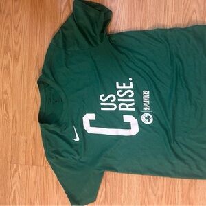 Boston Celtics Nike Dri Fit Green NBA Playoffs Mantra Legend T Shirt Mens large